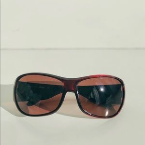 Suncloud optics rose colored polarized sunglasses